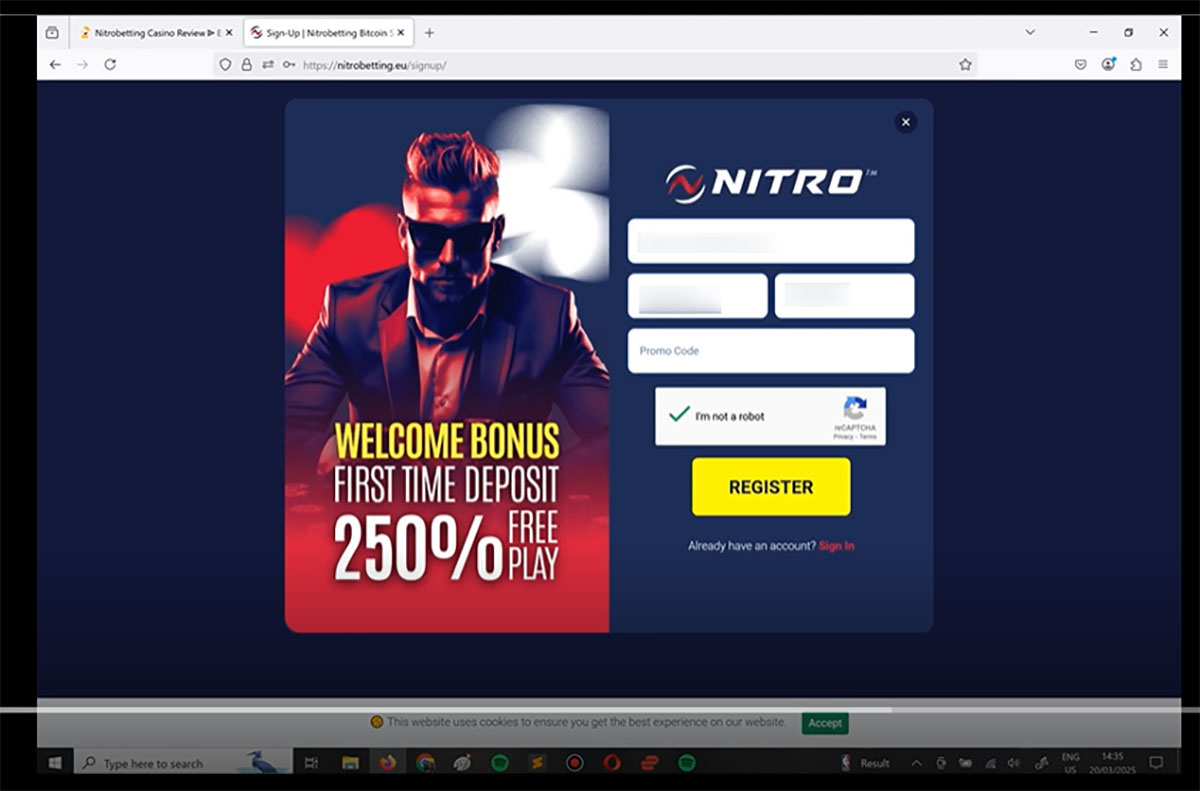 Unlicensed Nitrobetting Casino Tested Twice in March 2025!