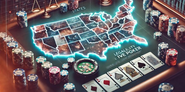 Live poker is legal in the U.S