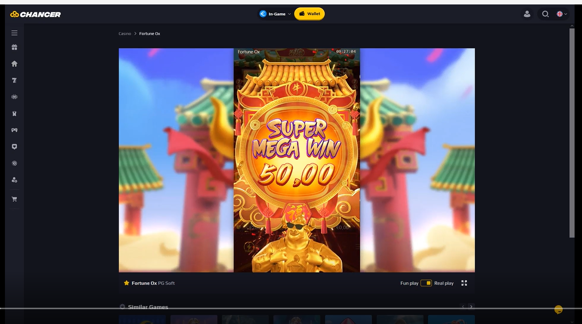 Chancer Casino win 50