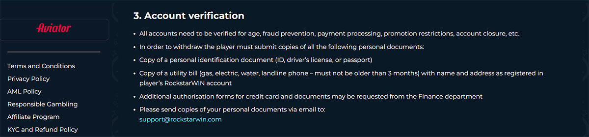 Rockstarwin-casino-verification-docs