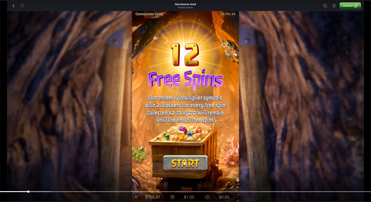 Wildsino-casino-gemstones-gold