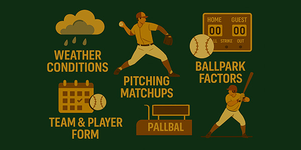 baseball betting - image 2 - Factors That Impact Baseball Betting