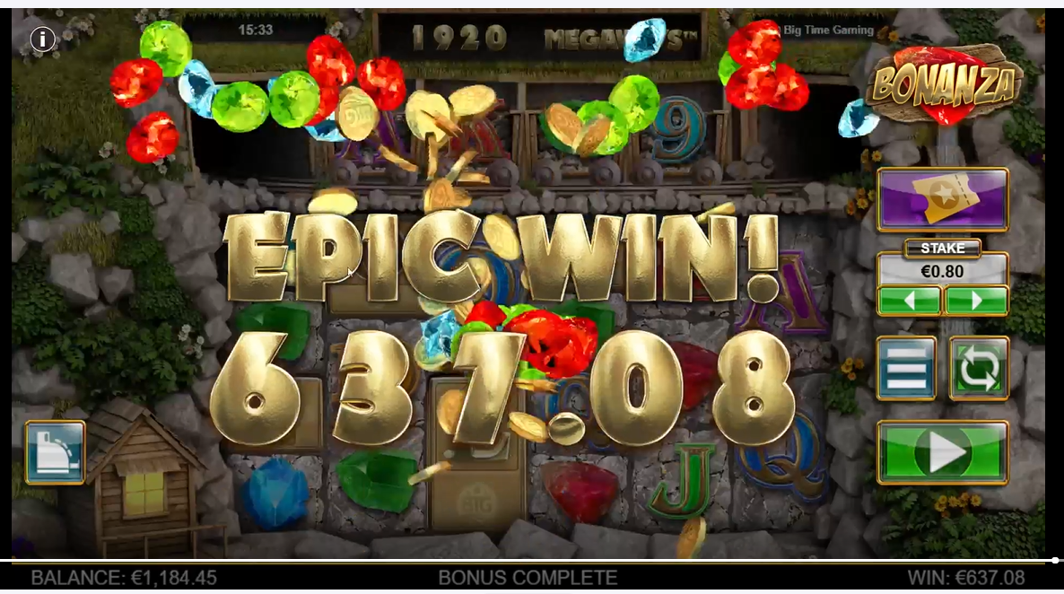 Neon54 Casino win eur 637