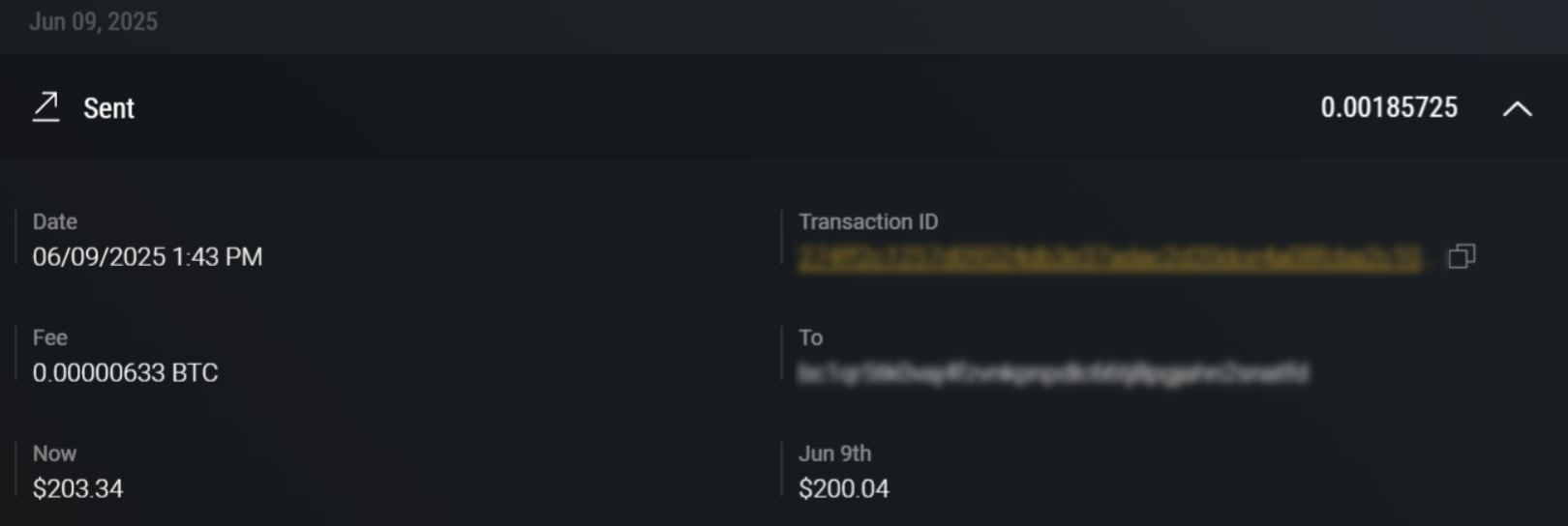 Deposit Receipt