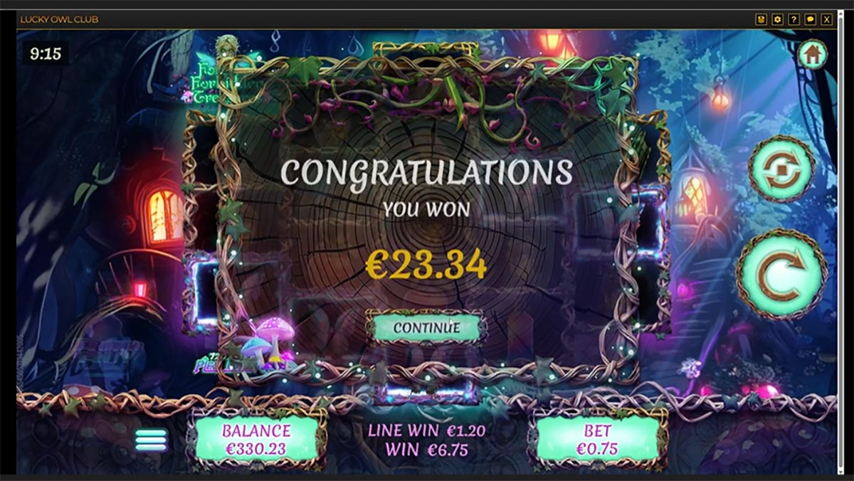 Lucky-Owl-Club-Casino-forest-slot